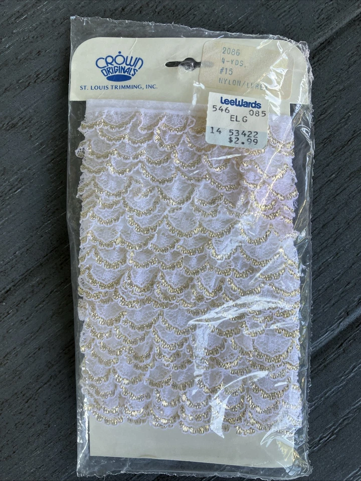 Lot 10 Vintage Craft Cross-Stitch Knitting Never Opened Yarns Threads 1980’s New - Image 2 of 4