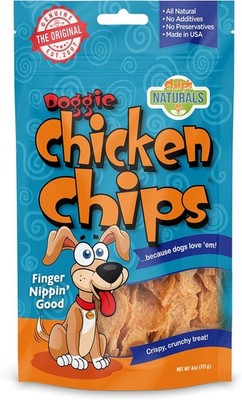  Doggie Chicken Chips Small 4 oz All Natural High Protein Low Calorie Healthy