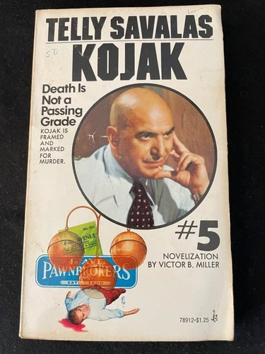KOJAK #5: DEATH IS NOT A PASSING GRADE Pocket Paperback