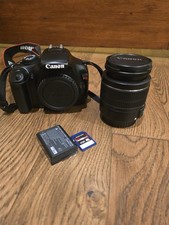 Canon EOS Rebel T3 DSLR Camera Kit w/ EF-S 18-55mm Lens, Battery, SD Card