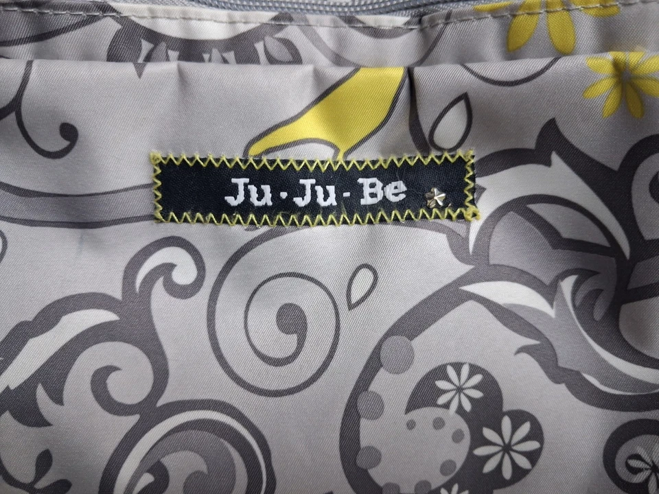JuJuBe XLarge Baby Diaper Bag Crossbody Bottle Bag & Changing Mat Pockets READ - Image 3 of 4
