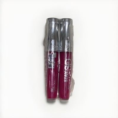 2x Rimmel London Stay Glossy 3D Lip Gloss #303-Candy Floss. New Sealed