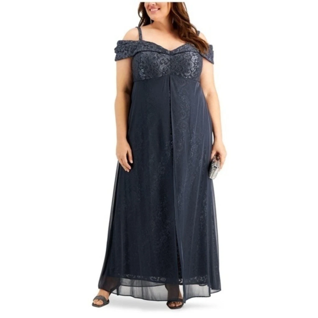 R&M Richards Ball Gown Formal Plus Size Dresses for Women for sale | eBay