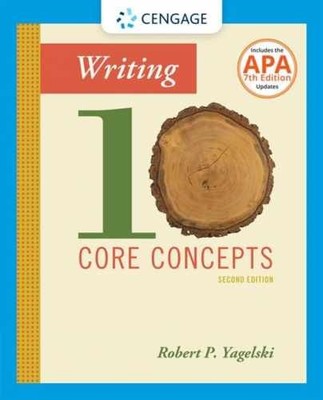 Writing: Ten Core Concepts - Paperback, by Yagelski Robert - Very Good