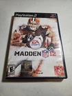 Madden NFL 12 (Sony PlayStation 2) - Complete In Box, Tested Working