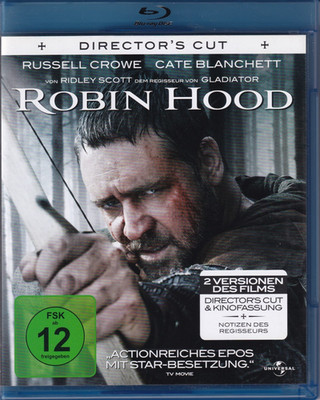 Robin Hood (Director's Cut & Kinofassung) (Blu-ray) Film von  Ridley Scott
