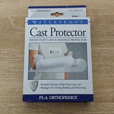 New FLA Orthopedics Waterproof Cast Protector Adult Half Arm Shower Bath Cover