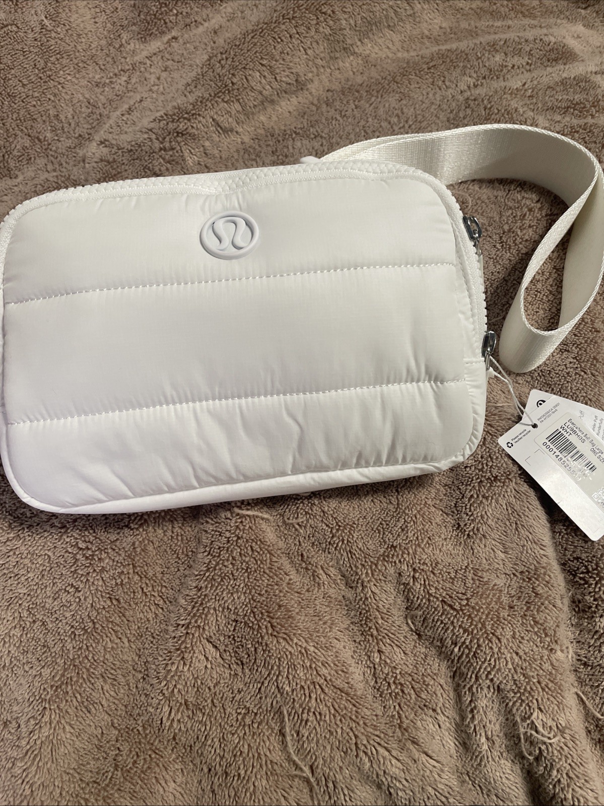 NWT Lululemon Wunder Puff Everywhere Belt Bag 1L White