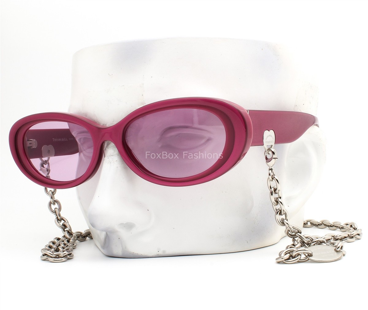 Tiffany & Co. Red Sunglasses with Elegant Design TF3116 Tiffany Sunglasses 6230EL Pale Gold - eye-oo.com main image 4