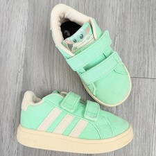Disney Star Wars Grogu Mandalorian Toddler Shoes 6K adidas Grand Court Sneakers