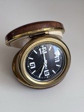 Réveil / Pendule De Poche Vintage JAZ - Non Teste - Bon État