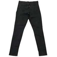 Levi’s Premium Retro High Skinny Jeans Damen W31 L30 Schwarz #E10-13