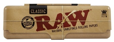 3x RAW Metalletui 110mm Paper Tin für Longpapers King Size