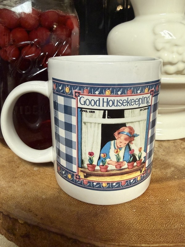 Coffee Cup Vintage Good Housekeeping Coffee Mug. 1994 Ceramic Vintage