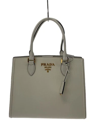 Sac à main PRADA cuir blanc 1BA113 occasion