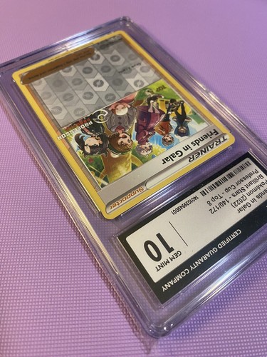 Friends in Galar Top 8 Professor Program Promo 2022 140/172 CGC 10 Gem Mint - Picture 6 of 7