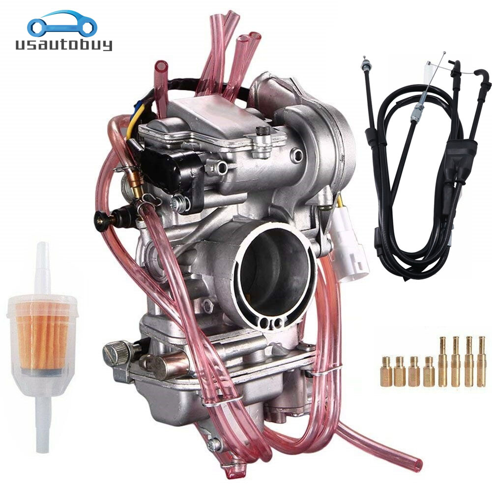 Carburetor & Throttle Cable Jets kit For YAMAHA YZ250F WR250F 2001 2002 ...