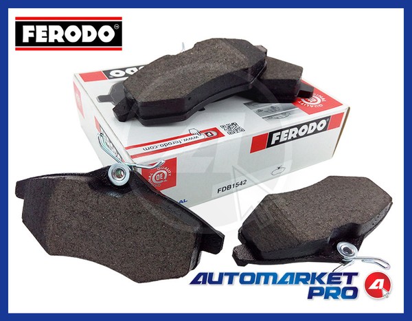 4 BremsbeläGe Vorne FüR Citroen C2 C3 1.1 1.4 Benzin + Hdi Diesel Ferodo FDB1542-image