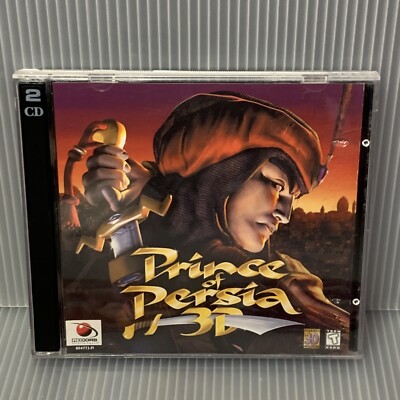 Prince of Persia 3D (PC, 1999) ~ 2 Disc CD Game ~ 3-D ~ Microsoft