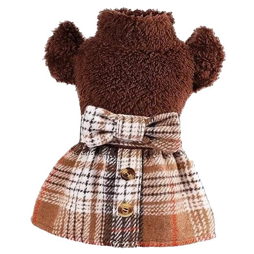 Vestidos Perro Marrón