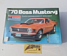 Vintage Sealed 2731 MONOGRAM 70 Ford Boss Mustang 1:24 Plastic MODEL KIT
