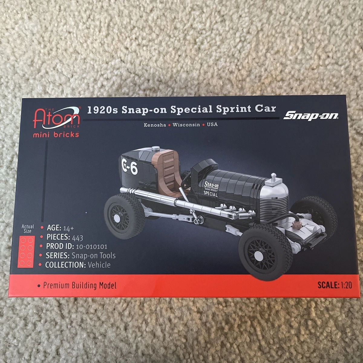 Snap On Tools 1920s Specialty Sprint Car premium building model | eBay