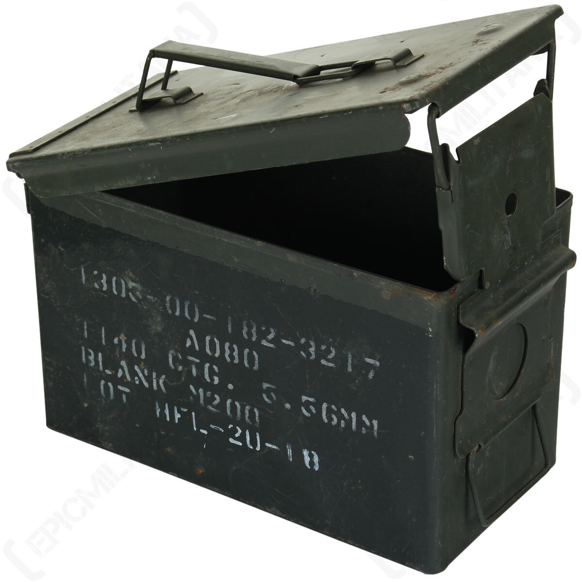 Original US Army 5.56mm Metal Ammo Storage Can - Surplus | eBay