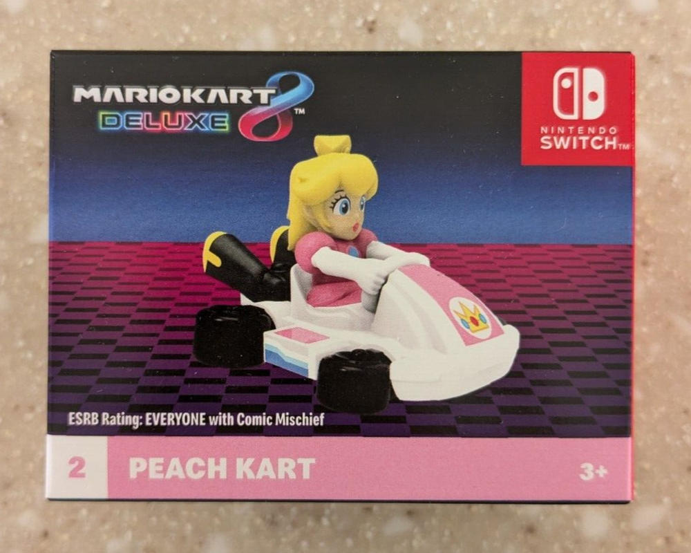 McDonalds Happy Meal Mario Kart 8 Peach Kart Toy 2024 New NIP