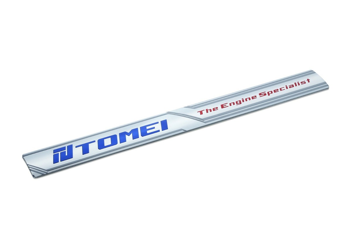 Tomei Metal Engine Ornament Plate for Nissan R32 R33 R34 Skyline