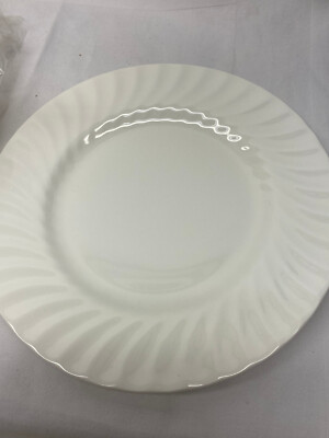 ROYAL DALTON ++CASCADE++ 6 KUCHENTELLER BRITISH BONE CHINA PORZELLAN WEISS