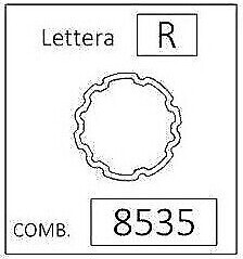 Fits Range Rover FREE FEDEX 2 DAY CODE 8535 (R) OE Replc Wheel Lock Key ...