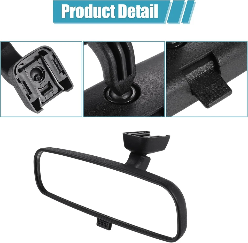 Inner Rear View Mirror For Toyota Corolla Camry RAV4 Prius Scion 87810-52041 Foto 4 de 4