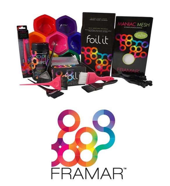 Framar Accessory's Tint Brushes Foil Section Clips Kolor Wipes Whisks Framar Accessory's Tint Brushes Foil Section Clips Kolor Wipes Whisks