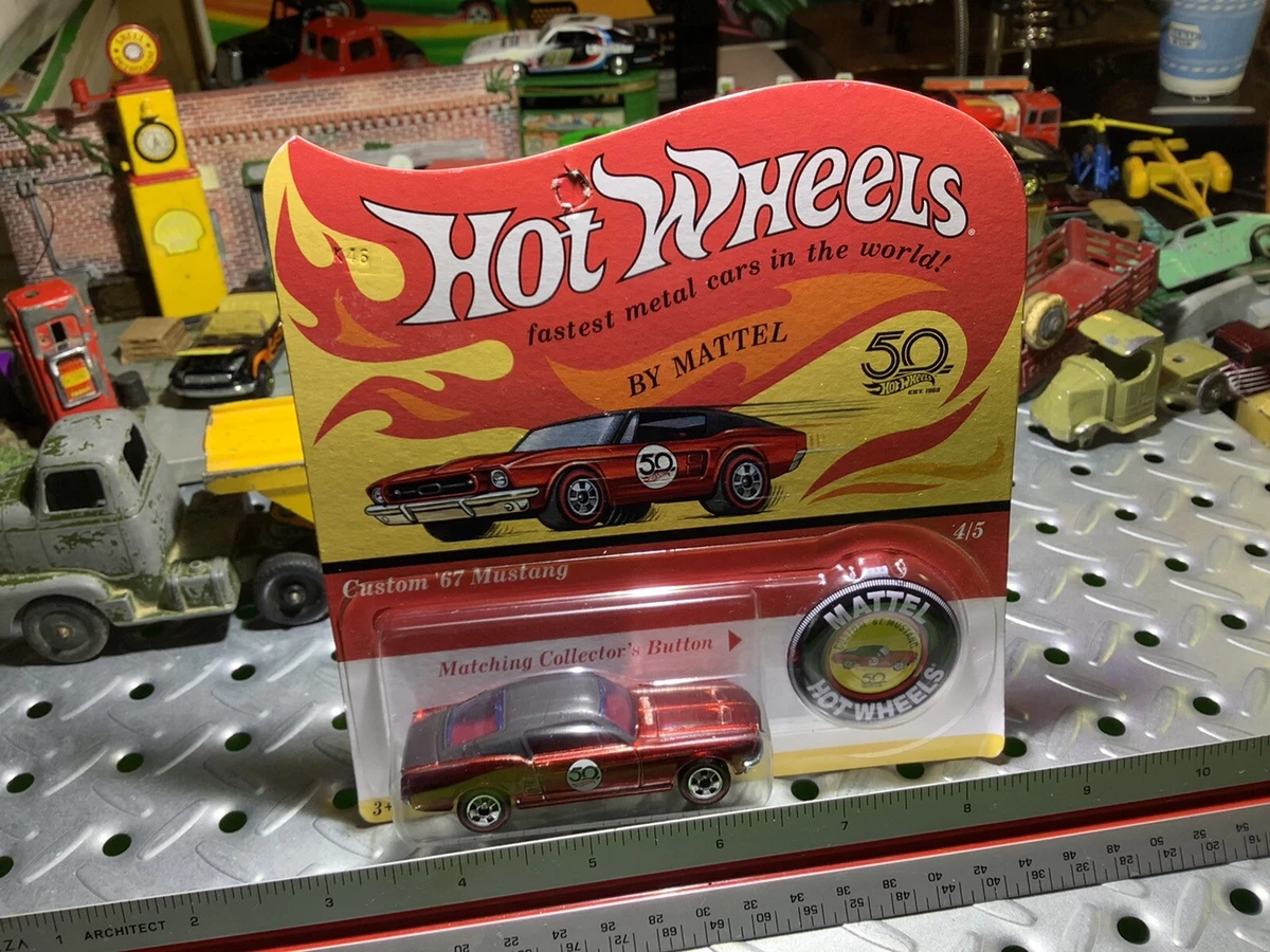 Hot wheels 50th anniversary mustang 2025