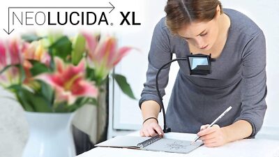 Neolucida Xl Drawing Camera Grey Large View Ghost Image Tracing Tool