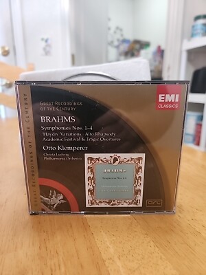 Brahms Symphonies 1-4, Haydn  Ludwig Philharmonia Orchestra (CD) 2004 Fatbox EMI