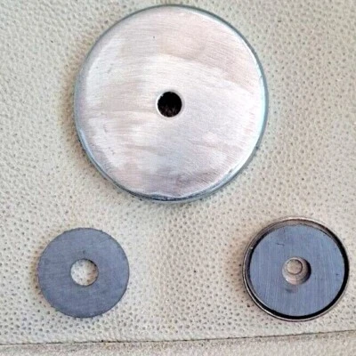 PARROTSOL LEISURE PRODUCTS 36mm 32mm 66mm Strong ferrite magnets Disc Disk Through Hole Treasure hunting