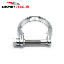 Abgasanlage Klemmstück Auspuff Schelle 254-920