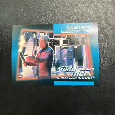 Jb101d Star Trek The Next Generation 1992 #088 Patrick Stewart Picard Lighting