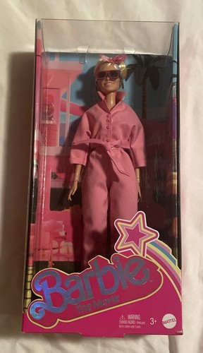 Barbie The Movie Collectible Doll Margot Robbie As Barbie In Pink Power Jumpsuit