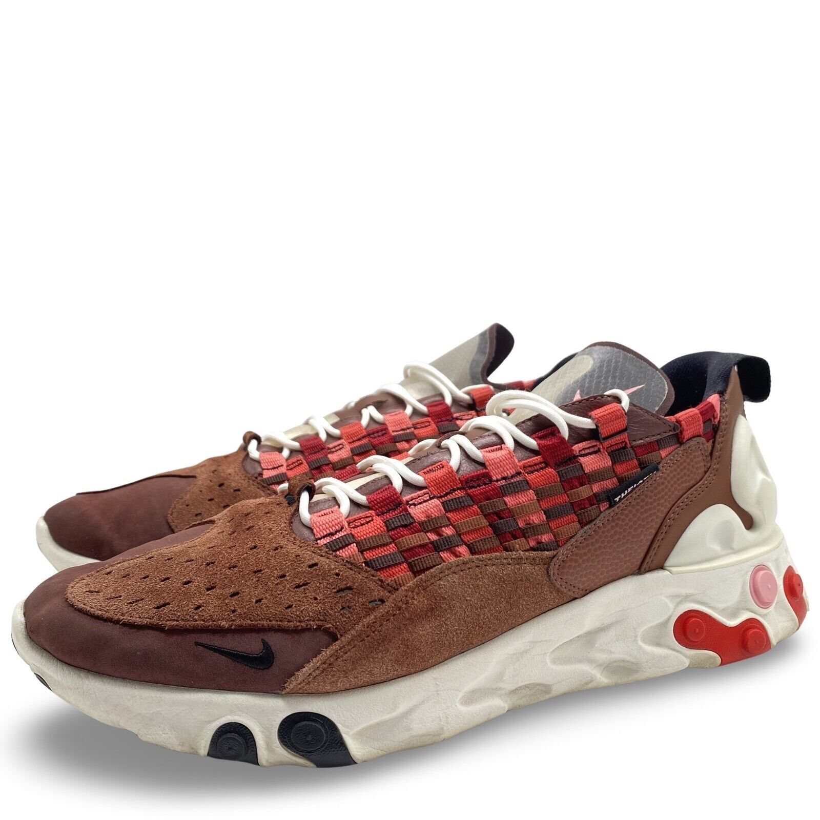 Scarpe Nike Uomo React Sertu Dark Pony Taglia 11.5 Sneakers Multicolore AT5301 200