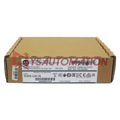 New Allen-Bradley 5069-OA16 Compact 5000 AC Output Module