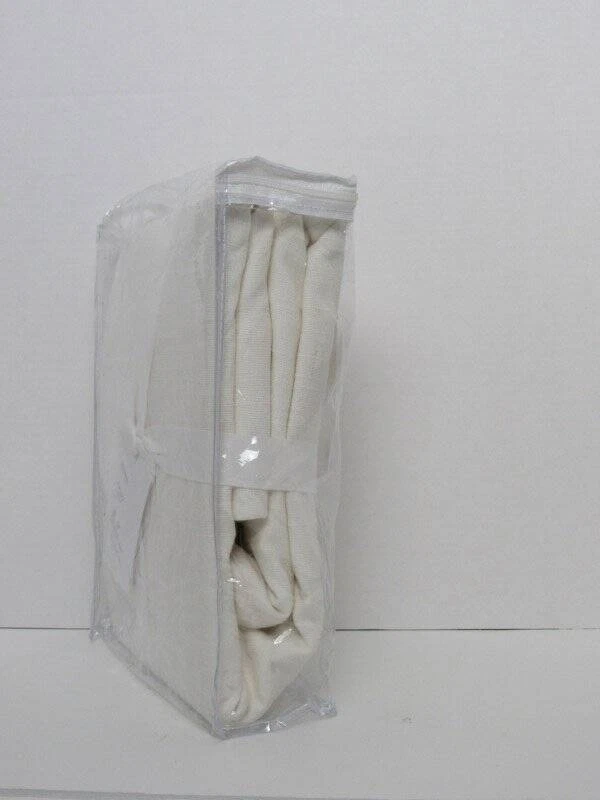 Pottery Barn Emery Linen Antique Bronze Grommet Curtain, 50" x 84" Ivory NWT - Image 3 of 4