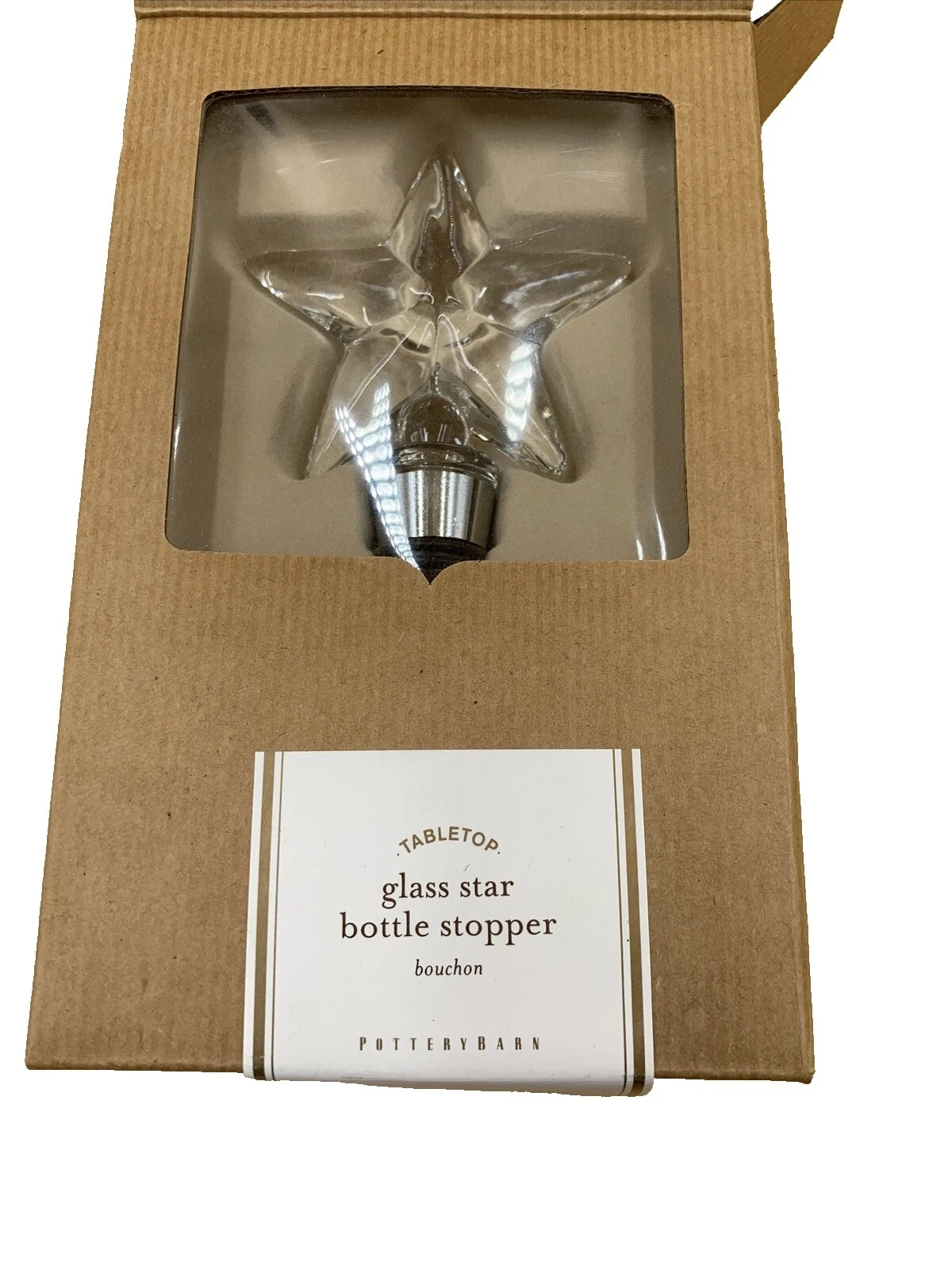 Tapones de Botella de Vidrio Pottery Barn y corchos