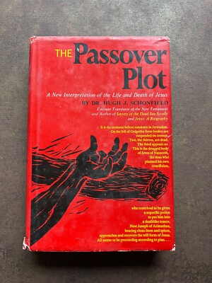 The Passover Plot by Hugh J. Schonfield First Edition 2nd Printing Hardcover