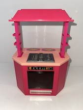 Barbie Arco 1986 Kitchen Playset Oven Stove Replacement With Side Shelving