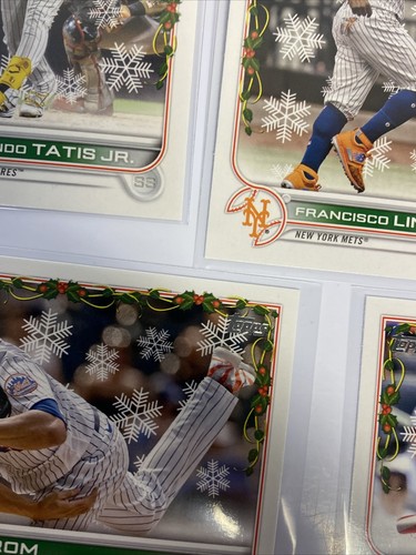 2022 Topps Holiday SP Lot of 11 Judge Alonso Greene Tatis Yelich +++ - Picture 20 of 24