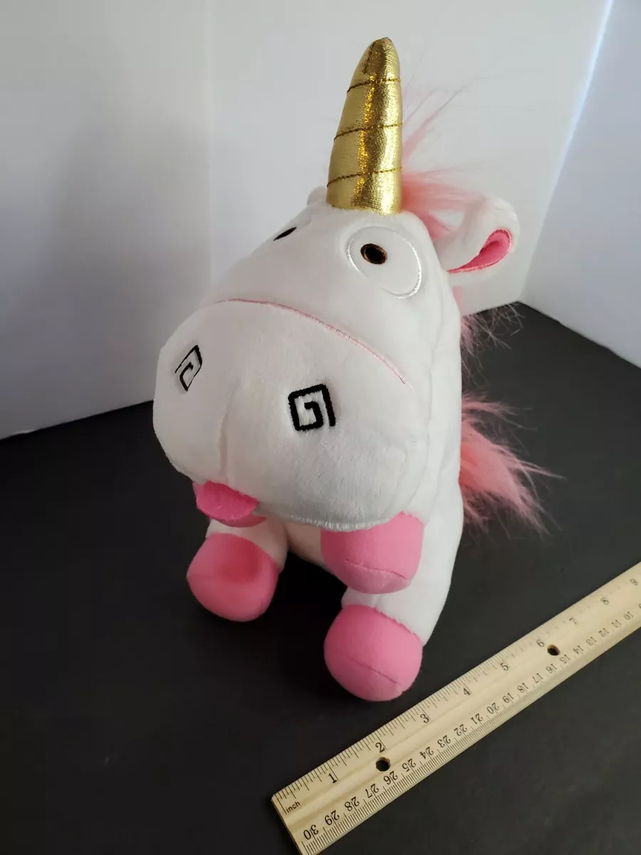 Universal Studios Despicable Me Its So Fluffy White Unicorn Plush