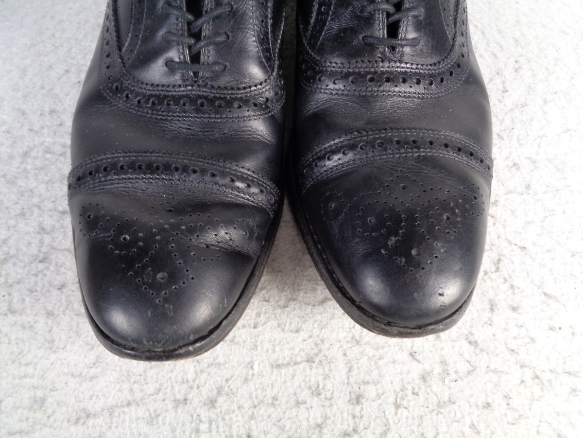 Allen Edmonds Strand Medallion Cap Dress Shoes Mens US 10.5 D 6115