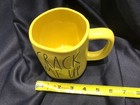 RAE DUNN ‘CRACK ME UP’ yellow JUMBO 18 oz MUG never used! NEW — photo 6